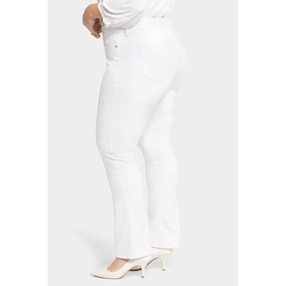 NYDJ Marilyn Ankle Release Hem White Jeans Plus Size‎ 24WP High Rise NWT